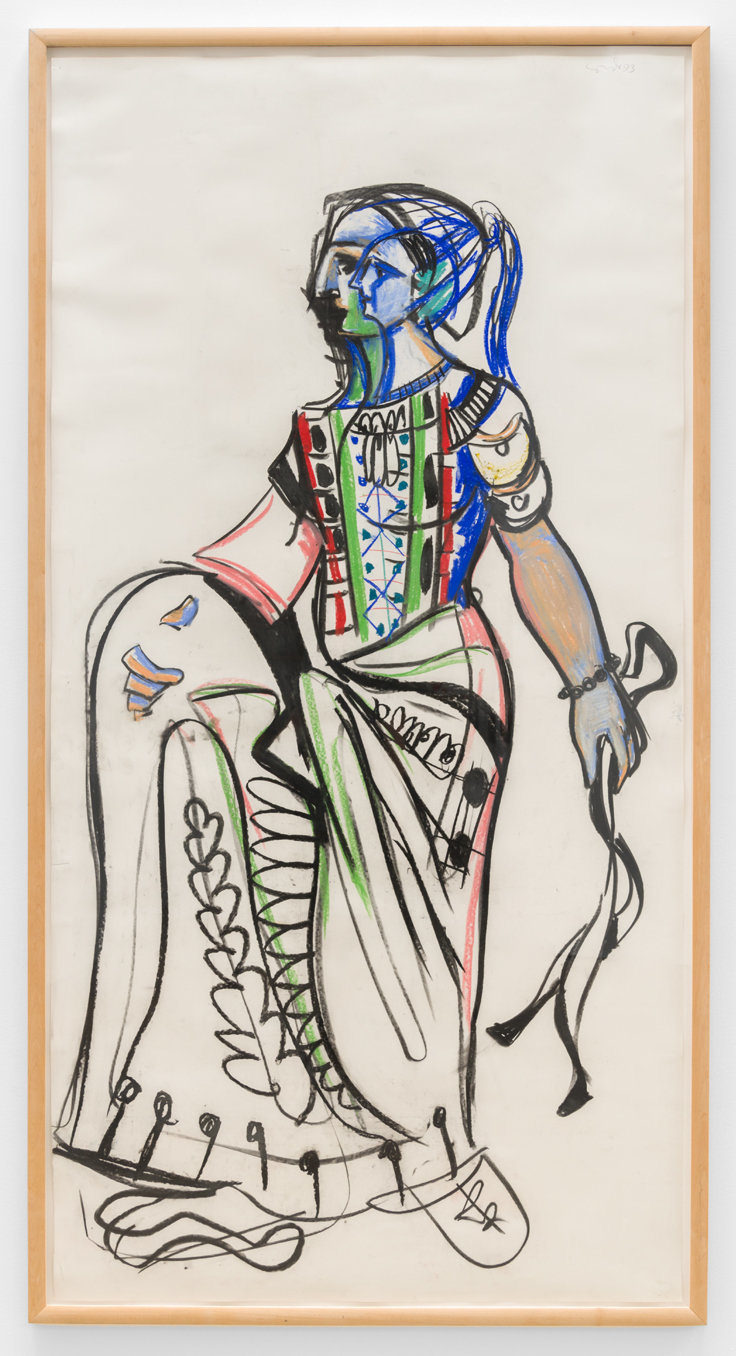 Nuclear Family – George Condo – Etruscan Study II