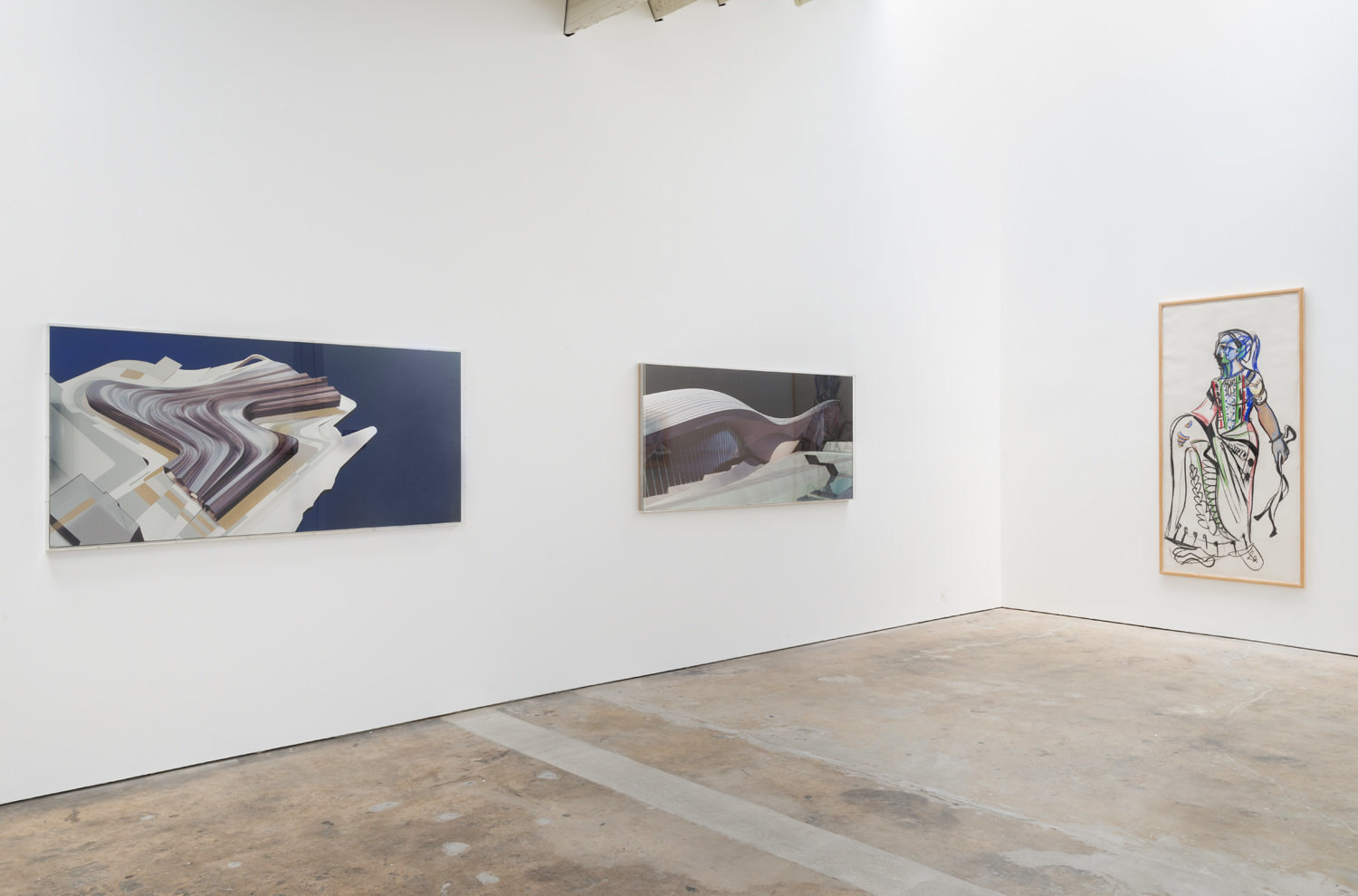Nuclear Family – Installation View – Zaha Hadid – George Condo